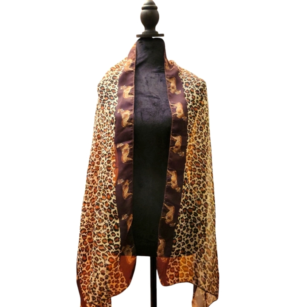 Fun Animal Print Scarf